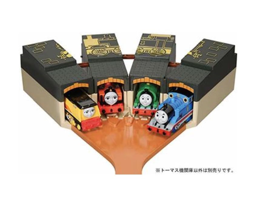TAKARA TOMY Паровозик Томас Складной паровозик Томас Игрушка для детей от 3 лет и старше Соответствует стандартам безопасности игрушек Сертификация ST Mark PLARAIL