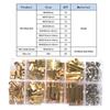 M2 M2.5 M3 M4 Hex Brass Standoff PCB Motherboard Spacer with Stainless Steel Cross Round Head Screw and Nut For PCB Assortment