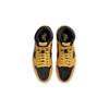 Детские кроссовки Air Jordan 1 Retro High OG GS Pollen Желтый Черный Белый 575441-701