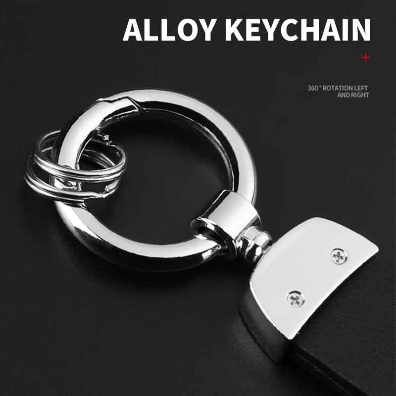 Car Logo Metal PU Leather Car Keychain Ring Auto Accessories For Lexus F-SPORT ES RX NX LS UX LM LX GX LC RZ IS CT GS RC HS