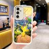 Чехол для телефона для Samsung Galaxy A17 A16 A15 A14 A13 P-Pikmins Милый Игровой A56 A36 A26 A55 A35 A25 A54 A34 A24 A53 A33 A23 A07 A06