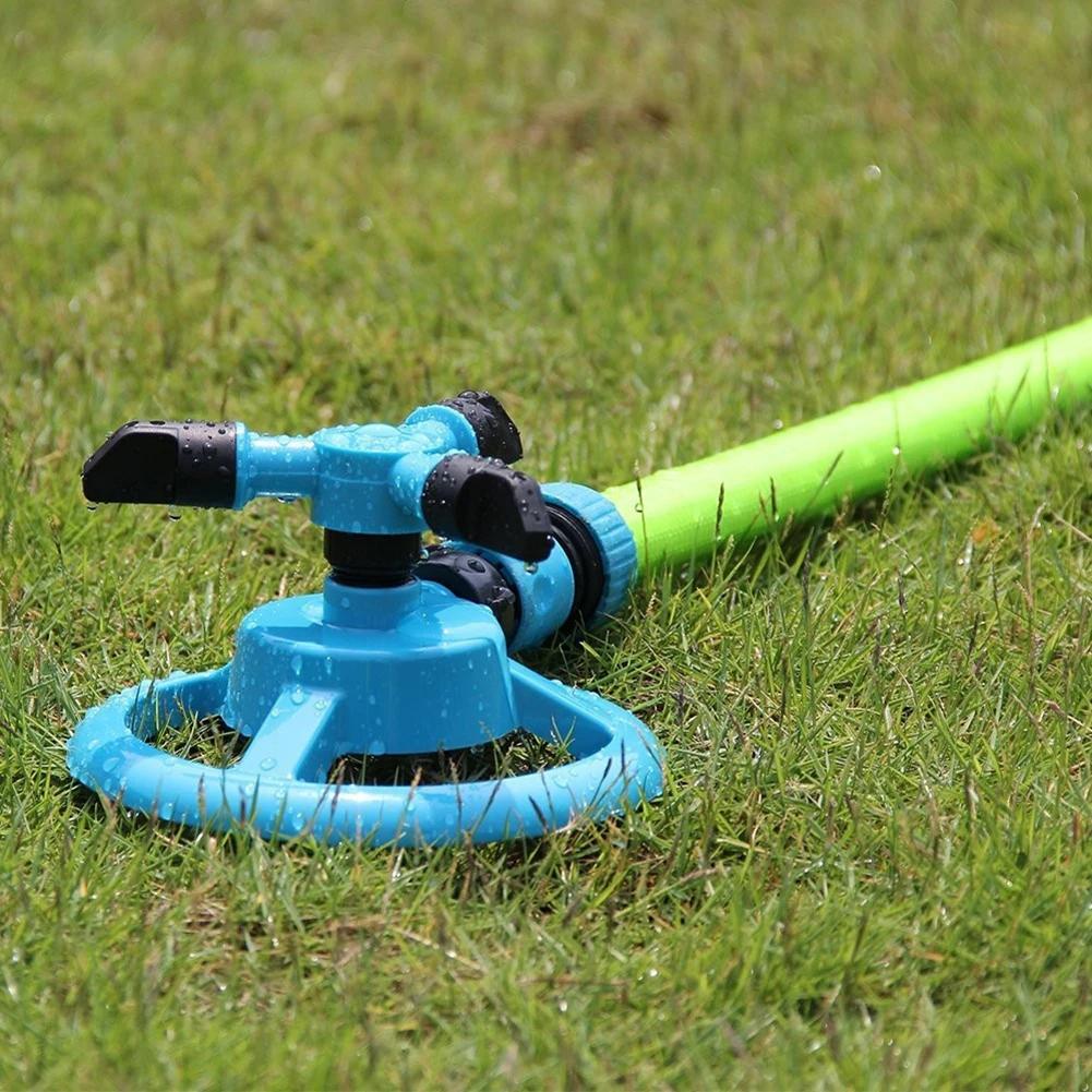 Sprinkler Nozzle 360 Degree Automatic Rotating Water Spray Garden Lawn Automatic Sprinkler Garden Watering Irrigation Supplies