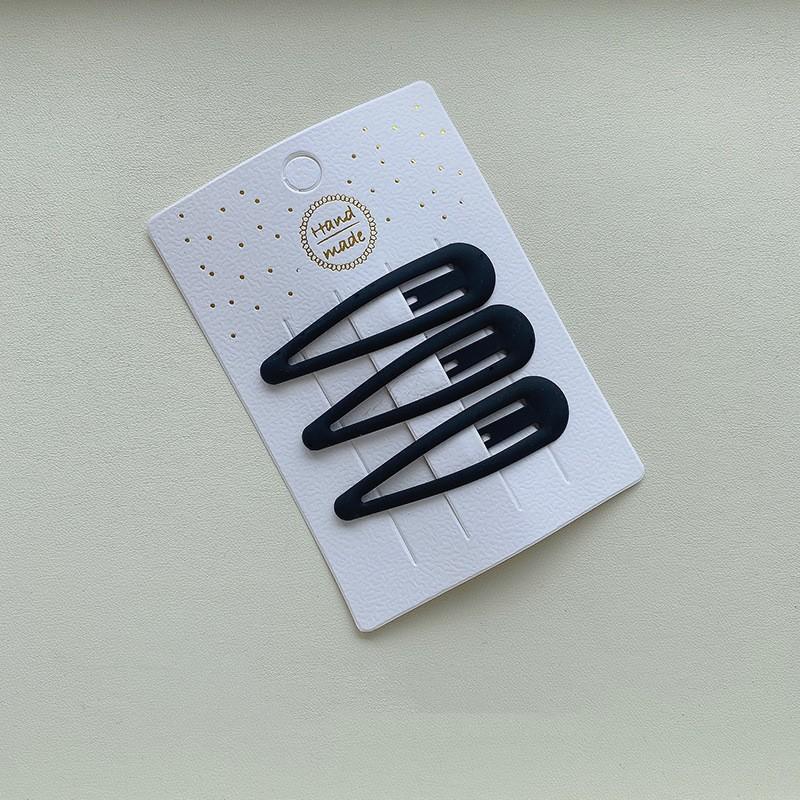 3 шт., однотонная заколка для волос, женская заколка для девочек, заколка для волос, аксессуары для укладки, парикмахерского искусства, макияжа, головные уборы, челка, головной убор