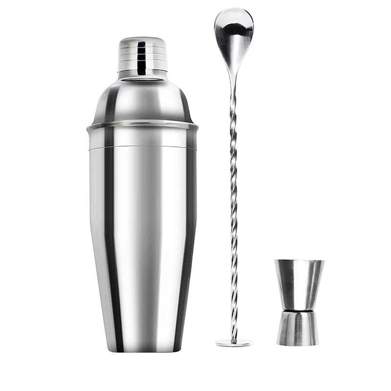 6/7/10pcs Stainless Steel Cocktail Shaker Bartending Tools Bartender Kit Martini Sharker Drink Mixer Set With Storage Bag