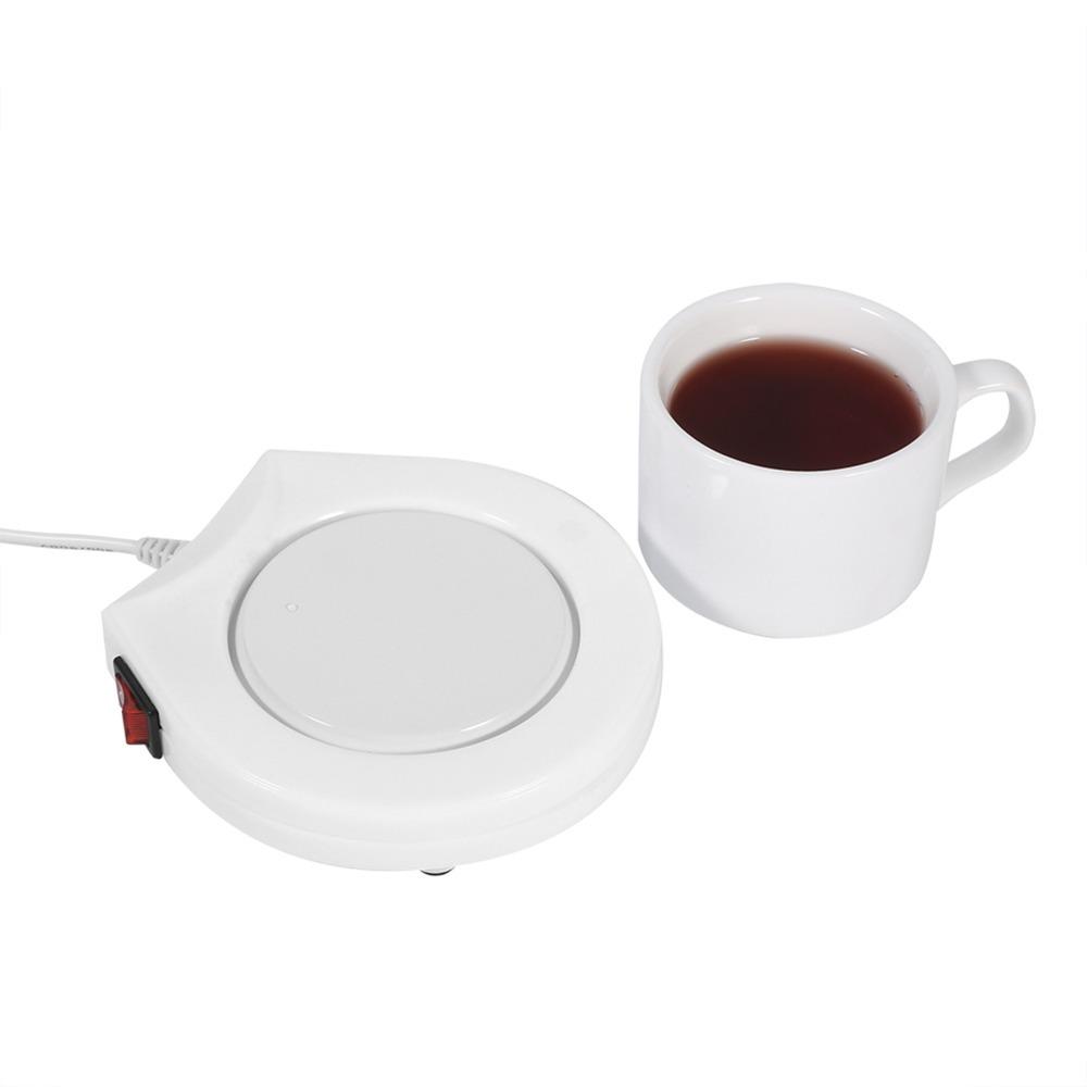 US Standard Plug Mug Warmer Uniform Heating Plate Tea Thermal Mat  Hot Beverage Heating