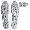 1 Pair Magnetic Acupressure Massage Insoles Foot Massage Design Shock-Absorbing Anti-Fatigue Gel Massage Points Insoles