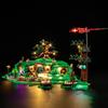 Набор светодиодной подсветки для LEGO 10354 Властелин колец: Конструктор Шир Декорация Регулируемые Осветительные Аксессуары