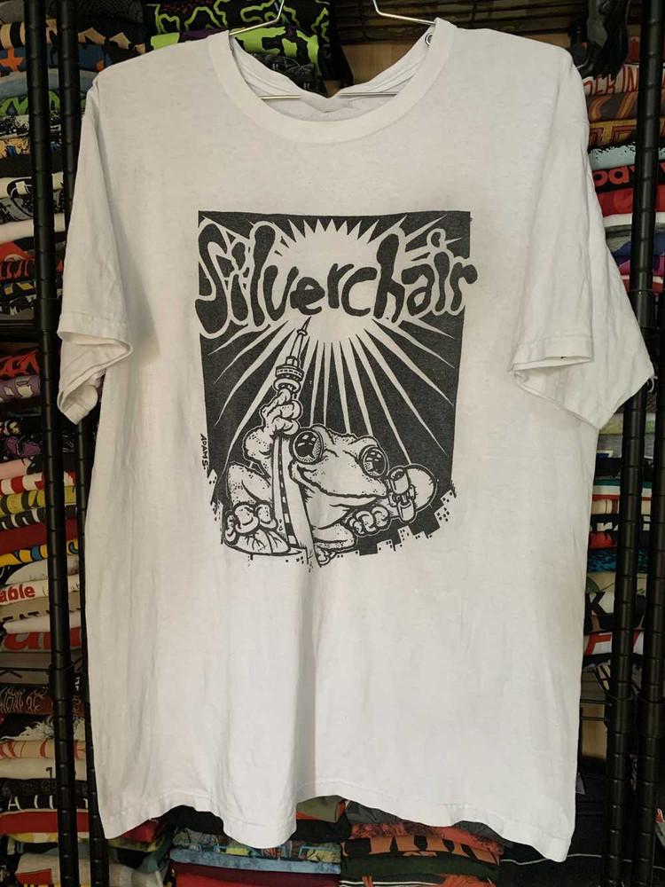 Винтажная футболка с концерта Silverchair Frogstomp Подарок для взрослого PN049 Унисекс Футболка