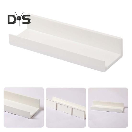 Bathroom Wall Shelf Traceless Stickers Easy Install Storage Rack Home Decor Wall Mounted Shelf Kitchen Toys Essentials Organizer