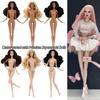 Centre-parted Curl 1/6 Doll Model Multi-skin Action Figure Body Supermodel Nude Doll  Children Gift