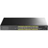 Switch - CUDY - GS1028PS2 - 24 Ports Gigabit PoE+ - 300W - 2 Ports SFP