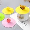 Sealed Heat-Resistant Cup Accessories Silicone Cup Cover Dustproof Tea Lids Leakproof Proof Lid Cup