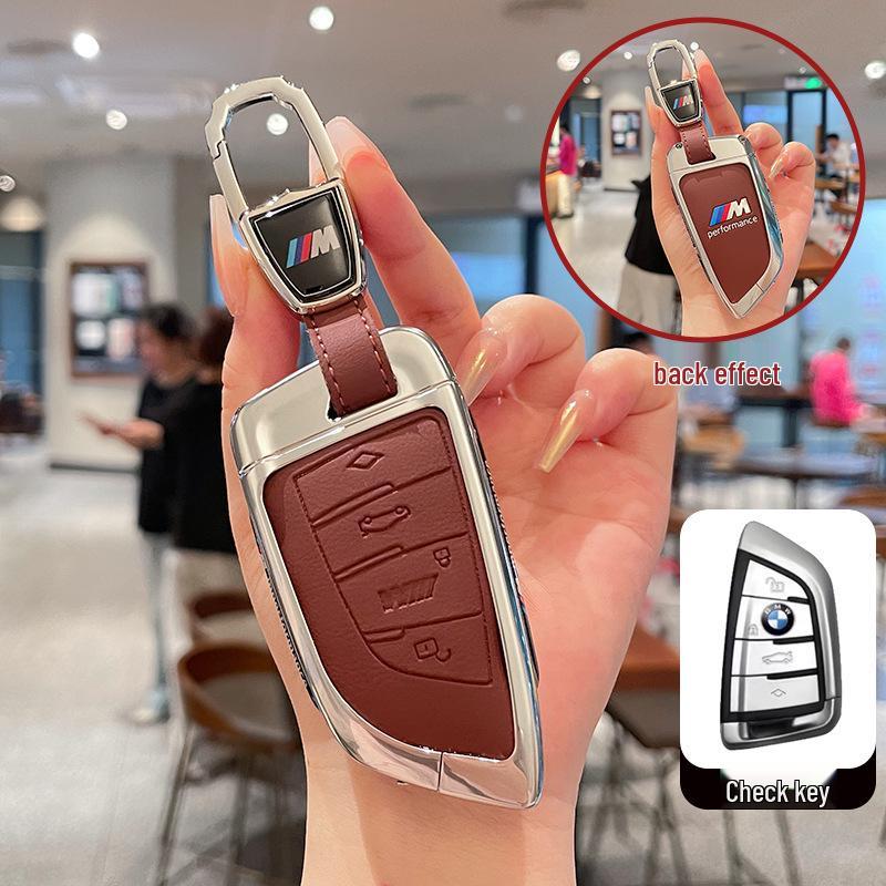 Чехол для ключа BMW для моделей 3, 5, 6 Серии и X1, X3, X5, X7 – Новый корпус с лезвием 530 и 320li с пряжкой ix3