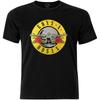 Guns N' Roses Круглый Логотип Туманная Фольга Официальная Мерчендайз Футболка M/L/XL Новая