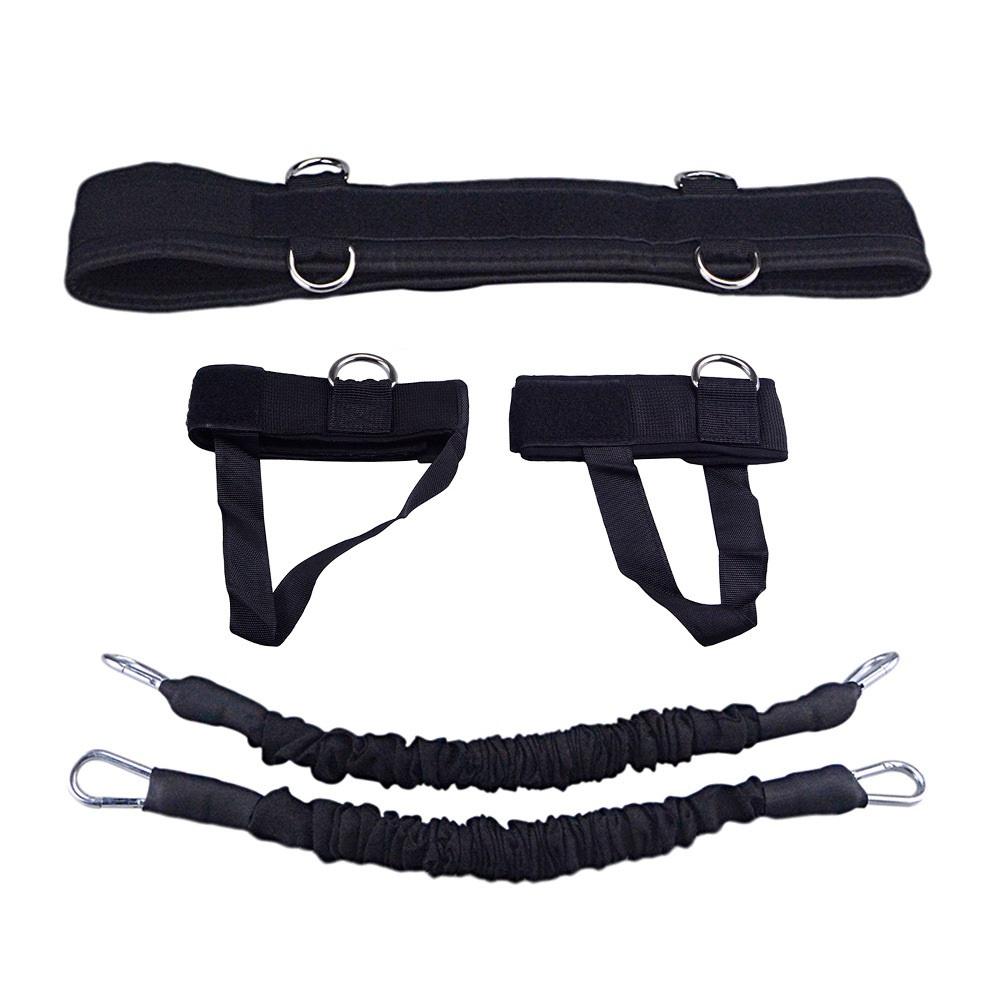 Fitness Bounce Trainer Rope Resistance Bands Exercise Equipment Basketball Tennis Running Leg Strength Agility Training Strap