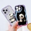 Cute Cartoon Pattern Cream Texture Casing Wavy Edge Soft Silicone Cover Phone Case for Samsung