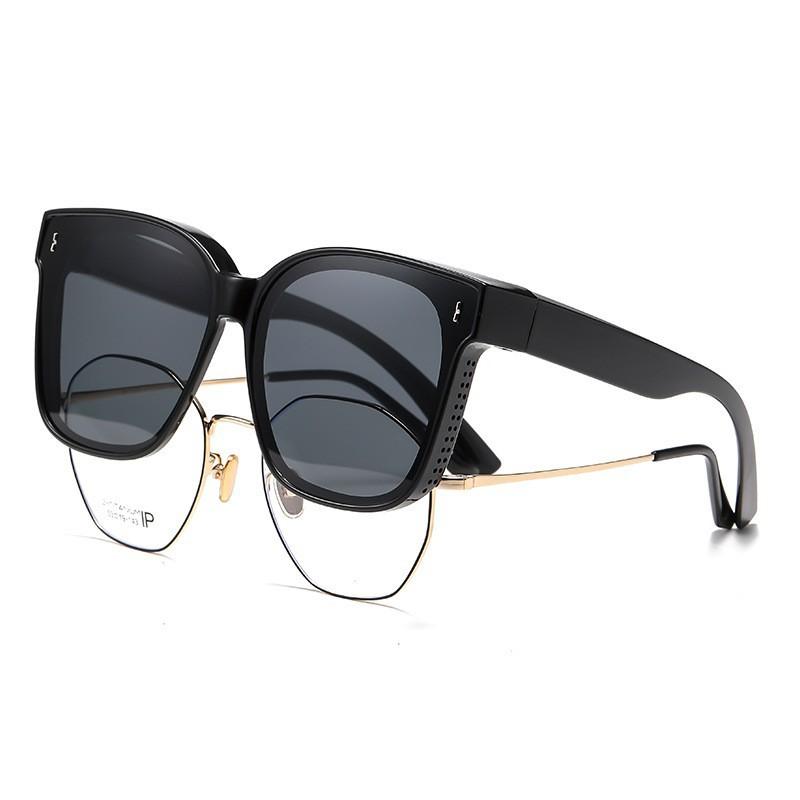 Наборы для близорукости, солнцезащитные очки, мужские модные клипсы, женские летние солнцезащитные очки с защитой от ультрафиолета, мужские солнцезащитные очки для водителей