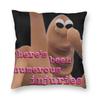 Маркус Червь Роберт Помощь Смешной Мем Наволочка Принтованная Полиэстер Чехол для Подушки Декор Наволочка Чехол Диван Квадратный 45X45см