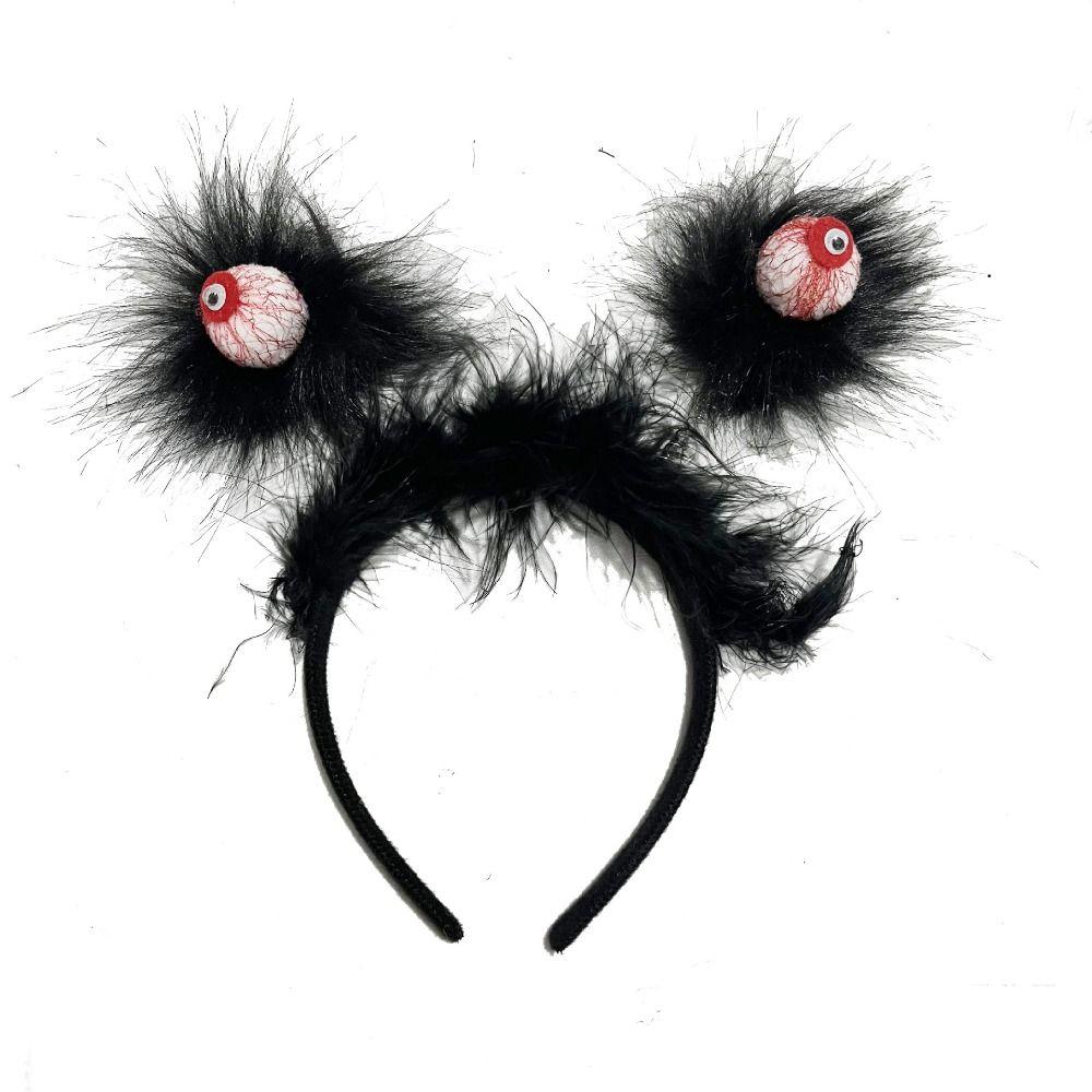 Party Decor Halloween Eyeball Headband Lightweight Horror Hair Hoop Spooky Hairband Cosplay Props