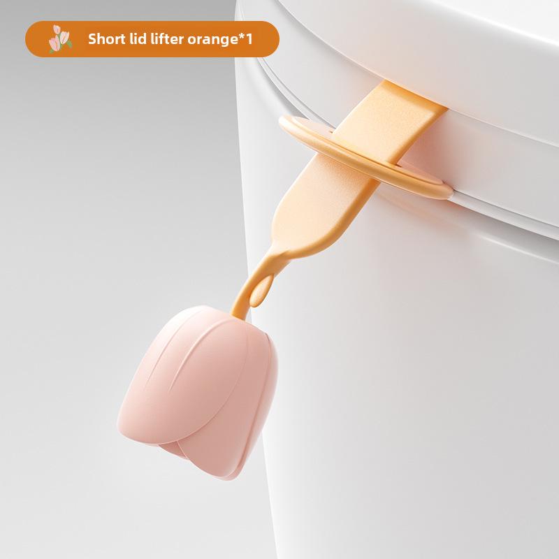 Креативная ручка-подъемник крышки унитаза с защитой от грязи