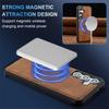Роскошный Магнитный Чехол из ПУ Кожи с Поддержкой MagSafe для Samsung Galaxy A18 A17 A57 A37 A56 A55 A36 A35 A16 A15 Ударопрочный Чехол