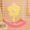 Bite Resistant Bird Rocking Perch Stand Hanging Parrot Pirate Ship Toy  Cage Accessories