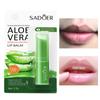 1PC Moisture Lip Balm Long-Lasting Natural Aloe Vera Lipstick Color Mood Changing Long Lasting Moisturizing Lipstick Anti Aging