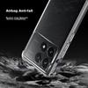 Transparent Full Protection Case for Redmi K70/K70Pro, Air Cushion Magnetic Slim Cover, ES-Ip9 Series Version, Translucent White with Magnetic Ring