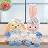 Костюм Stella Lou Cookie Ann Blue Dress Set, плюшевая игрушка, продается отдельно для плюшевой одежды размера S, соломенная шляпа с розовым корсажем, оригинальный дизайн, товары, одежда