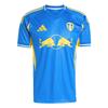 Aeroready Футбольная футболка с коротким рукавом Leeds United Club Сезон 2025/26 Влагоотводящая Мужские топы JI7274