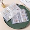 Transparent Jewelry Organizer Booklet Portable Dustproof Album Necklace Bracelet Ring Book Holder