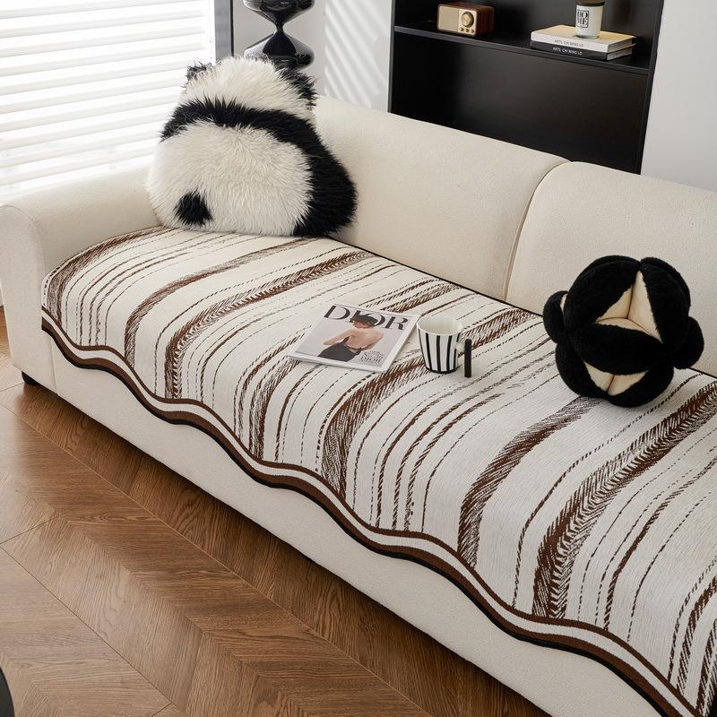 Sofa Cushion Light Luxury High Sense Four Seasons Universal  New Sofa Cover Simple Non-Slip Sofa Cover Cloth Seat Cushion