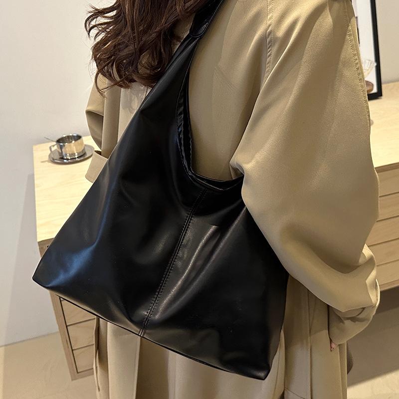 This Year'S Popular Bag Women'S Retro Commuter Texture Shoulder Underarm Bag Tote Bag Fashion Women