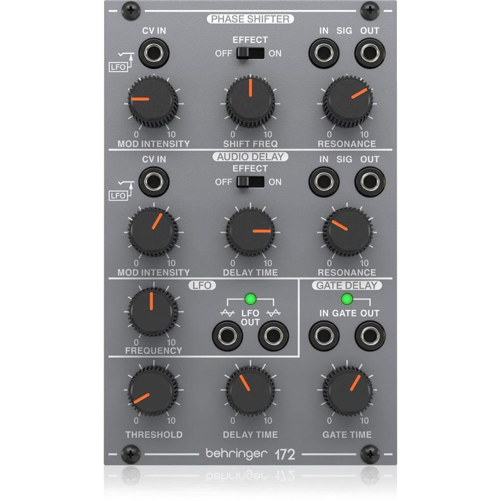 Behringer Analog Synthesizer Modular Eurorack Module Eurorack Compatible Analog Phase Module SYSTEM100 Series 172 PHASE Gray Shifter/Delay/LFO