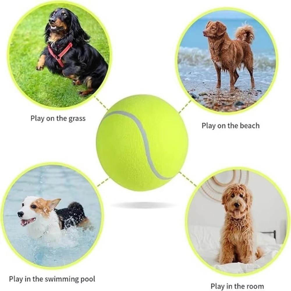Non-Toxic Pet Playing Balls Elasticity Practice Ball New Tennis Balls Tennis Club