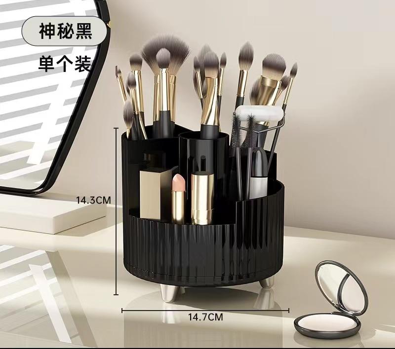 Large Bathroom for Storage Rotating Countertops,desk Capacity Holder Decor Vanity Container Brush Organizer Makeup Makeup 360°