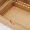 Chatani Sangyo Makeup Box Natural Wood X X H7cm In Made In Japan W35.5 D21.5 "Made Japan" 17-514