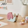 Lightweight Tape Dispenser 3D Printed Snail Dispenser, Universal Packaging Wrapping Holder, Office Decorative Cutting Tools for Home School Compact
