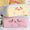 Cartoon Animal Pencil Case Color Matching Student Stationery Bags Gifts Stationery Storage Cases