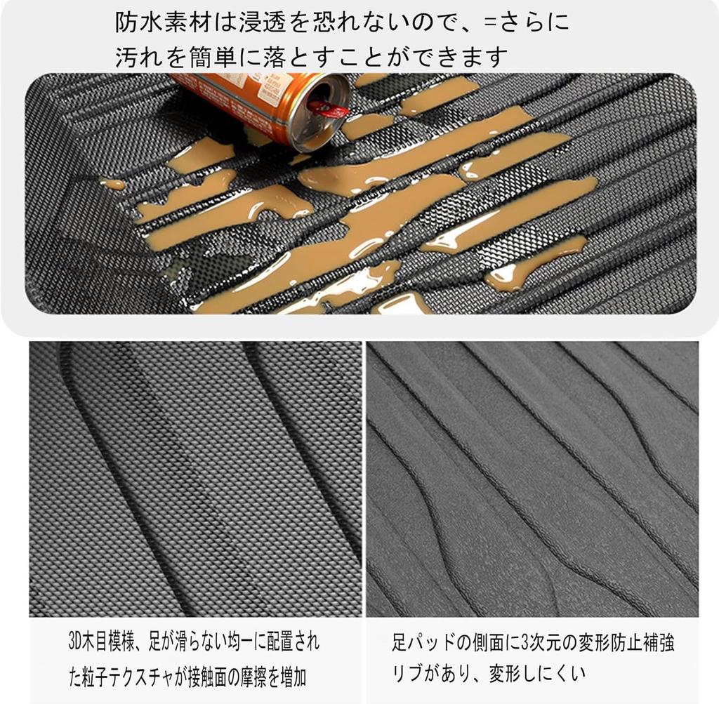 Compatible with the New Jimny Nomad JC74 2025 with Automatic 3D Floor Mats Made of TPE Specifically Designed for This and They Protect Your Are Easy