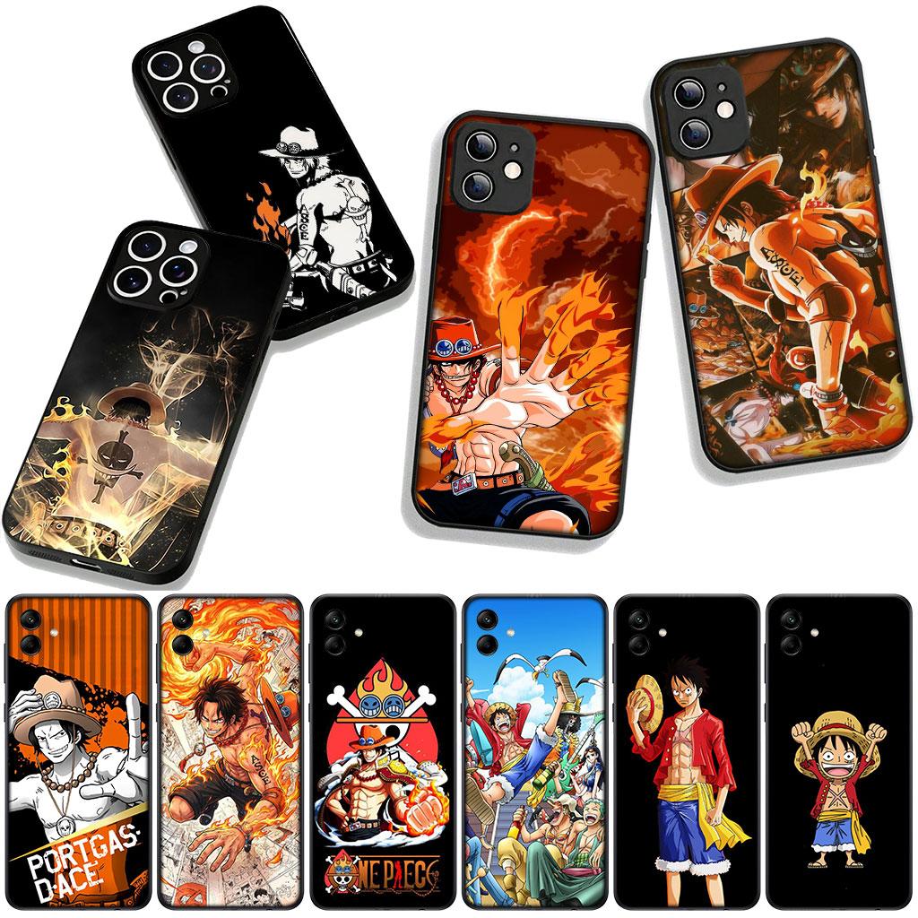 for Motorola Moto Edge 70 60 Fusion 40 NEO 20 Pro G Stylus G56 G96 G71 G73 G52 G41 G42 G51 Case Luffy One Piece Portgas D Ace
