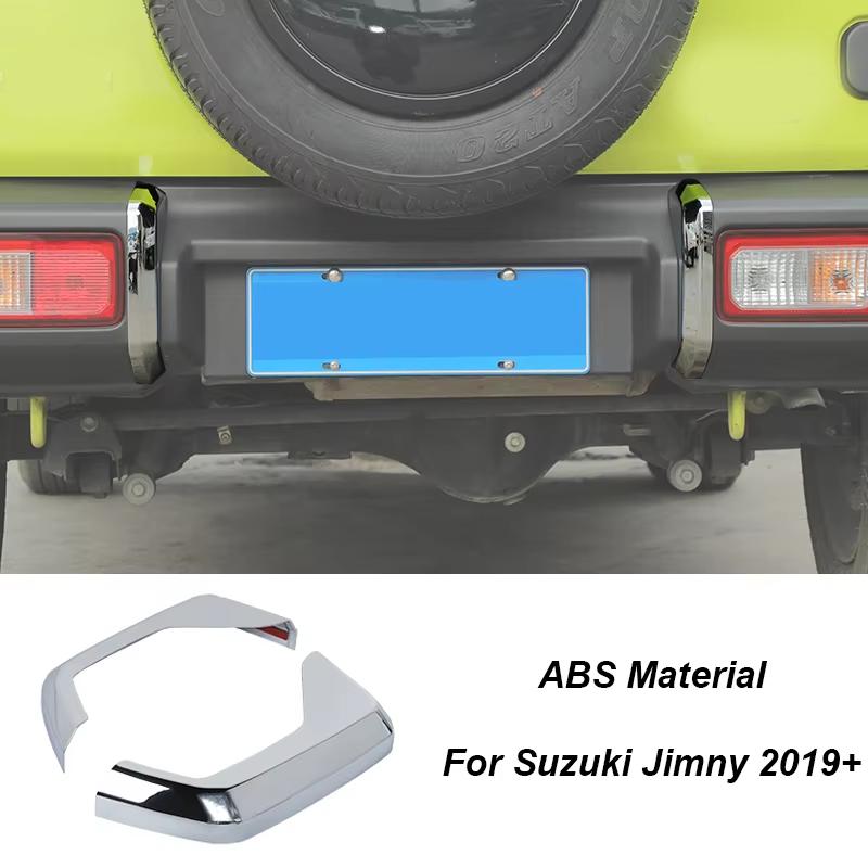BAWA Headlight Bumper Rearview Mirror Decoration Cover for Suzuki Jimny 2019 2020 2021 2022 2023 2024 Exterior Accessories