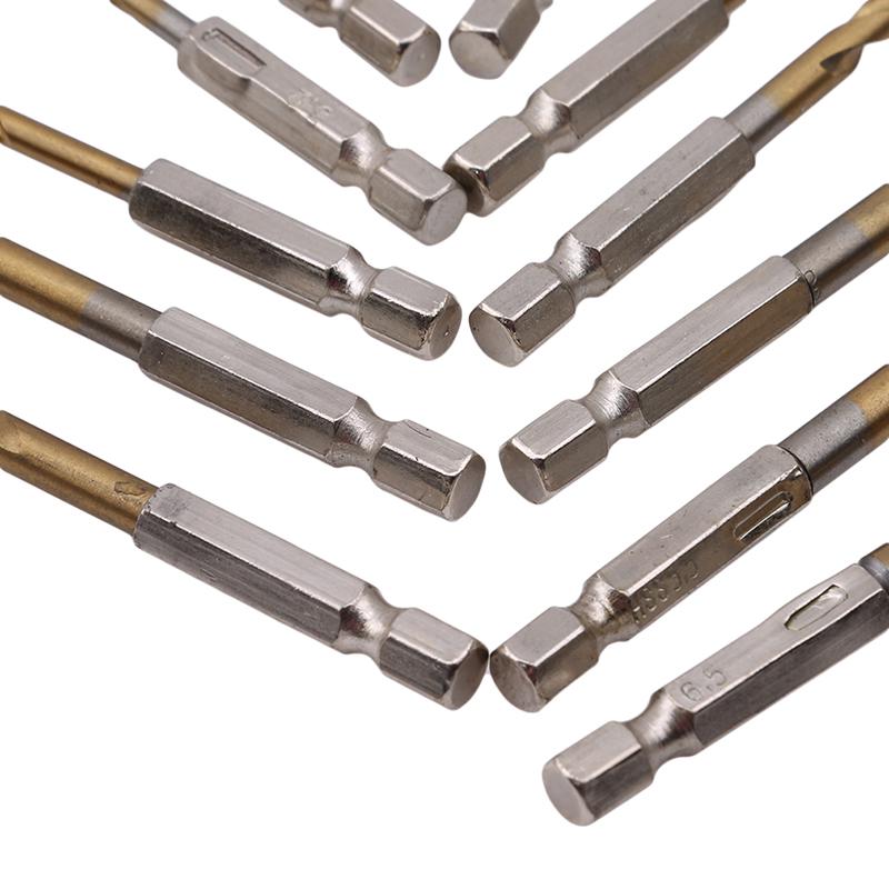 Набор сверл, 13 шт., ручные инструменты, экстрактор, сверла, шесть угловых винтов, металлические деревообрабатывающие инструменты