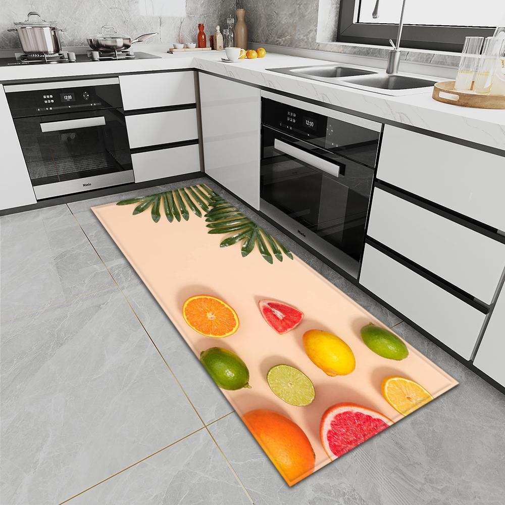 Кухонный коврик, коврик для двери, крыльца, длинный ковер для спальни, балкона, ванной комнаты, нескользящий пол, ковер для гостиной