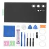 Replacement Back Glass Cover with Pre Installed Camera Lens and Repair Tool Kit for Samsung Galaxy S23 Ultra Black