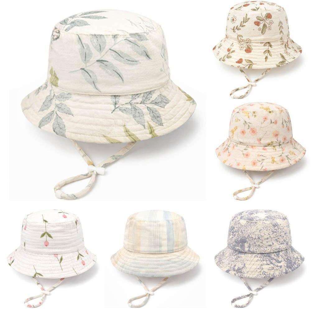 UPF 50+ Sun Hat Striped Kids Sun Hat High Quality Children's Sun Hat for Boys Girls