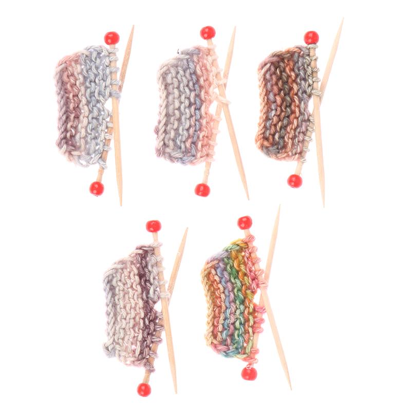 1/12 миниатюрный кукольный домик имитация толстого вязаного свитера модель Diy аксессуары декоративное украшение