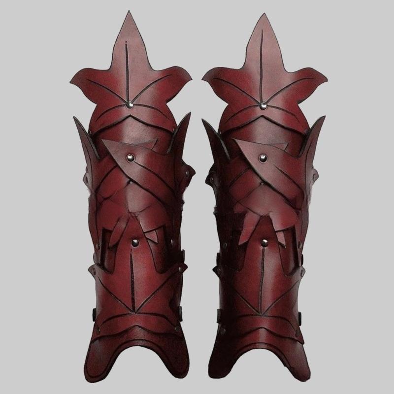 1 пара готических наручей, регулируемые, для косплея, средневековые наручи для мужчин и женщин, винтажные, для ролевых игр, вечеринок, доспехи