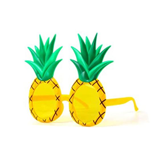 Очки для вечеринок Креативная форма Сверхлегкие яркие цвета с гладкими краями Удобные нарядные очки для вечеринок в гавайском стиле Забавные солнцезащитные очки для вечеринок