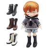 Для куклы 1/12BJD милые куклы ручной работы из коровьей кожи обувь кожаные ботинки для кукол новые повседневные